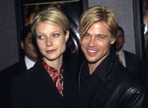 Brad Pitt e Gwyneth Paltrow conversam sobre o